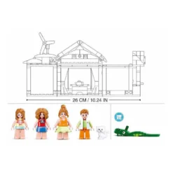 Sluban Girls Dream Wedding My Garden 410 Pieces -Toys Shop sluban girls dream wedding my garden 410 pieces 3