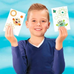 Totum Set Spirograph Drawing+Pen+12x19x3 Cm Stickers -Toys Shop totum set spirograph drawing pen 12x19x3 cm stickers 3