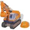 VIDAXL Ride-On Excavator Plastic