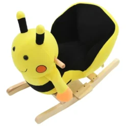 VIDAXL Rocking Animal Bumblebee Backrest Plush 60X32X57Cm 7 VIDAXL Rocking Animal Bumblebee Backrest Plush 60X32X57Cm -Toys Shop vidaxl rocking animal bumblebee backrest plush 60x32x57cm 3